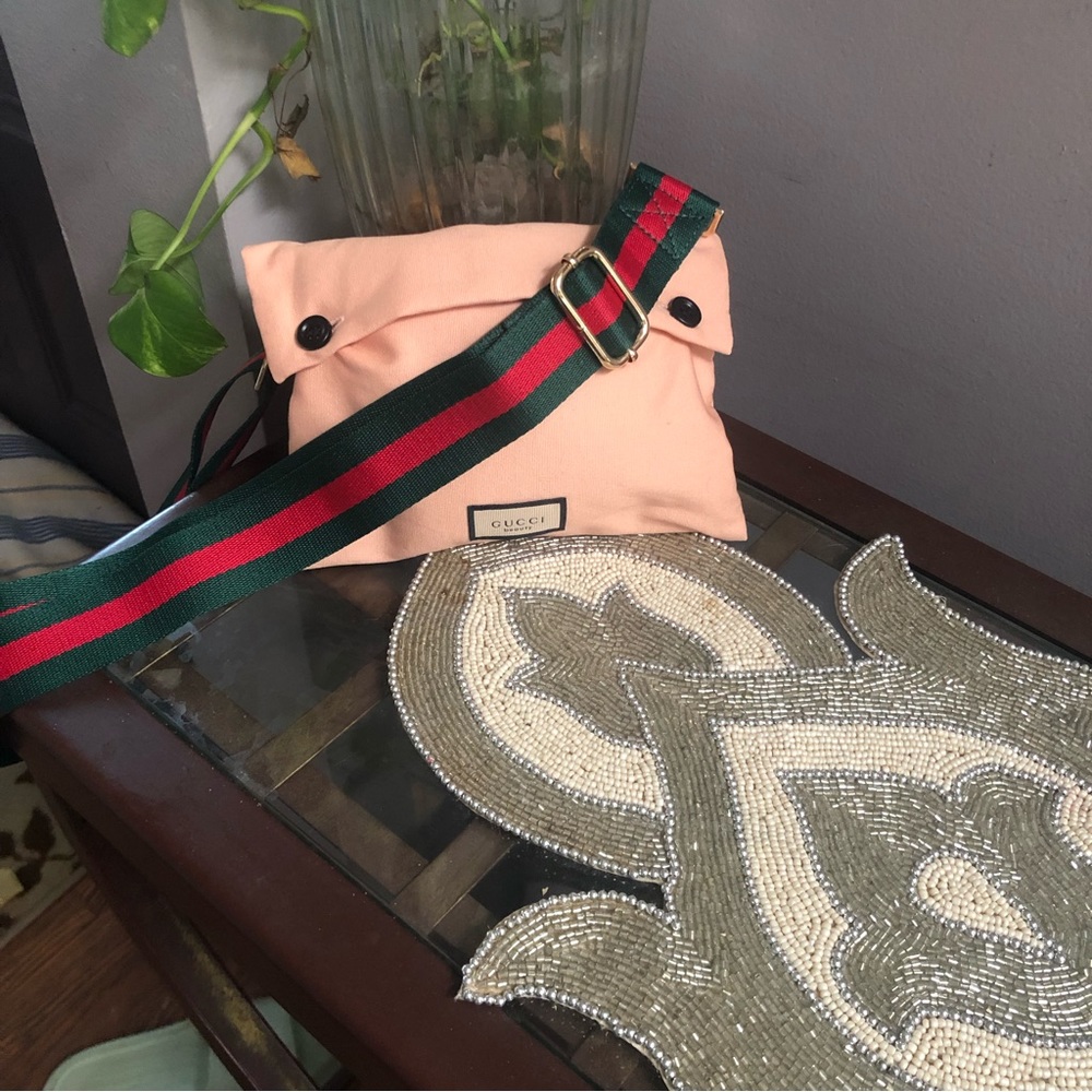 Gucci men’s  Toiletry bag/pouch converted to crossbody bag shoulder bag . - Picture 10 of 11